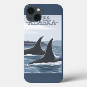 Orca Whales #1 - Sitka, Alaska Case-Mate iPhone Hülle