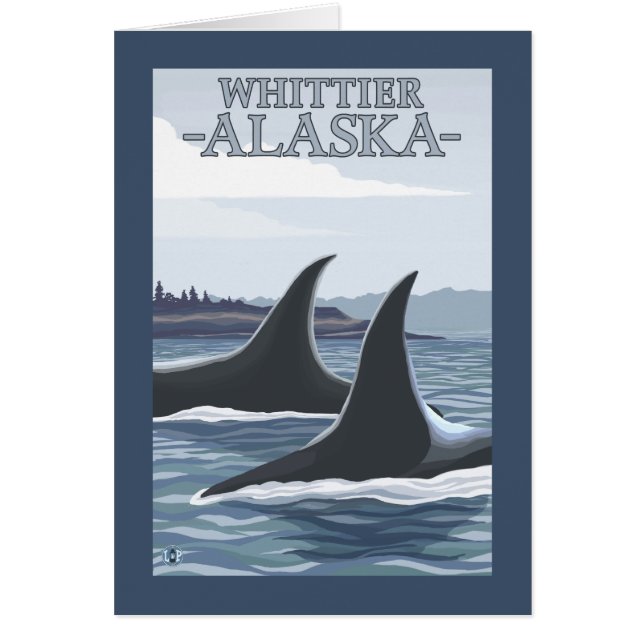 Orca Whales #1 - Whittier, Alaska (Vorne)