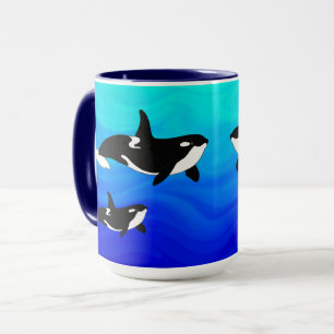 Orcas - 15 oz.Combo-Tasse Tasse
