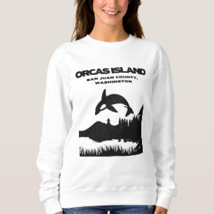 Orcas Insel Außenwelt Wandern Sweatshirt