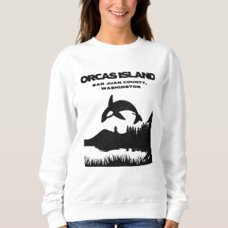 Orcas Insel Außenwelt Wandern Sweatshirt