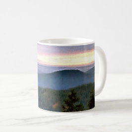 Orcas Island Sunset at Mount Verfassung Kaffeetasse