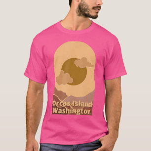 Orcas Island Wa Forest Mountain T-Shirt