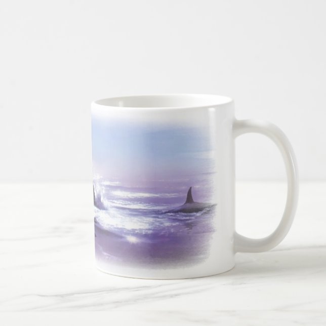 "Orcas" Kaffee-Tasse Kaffeetasse (Rechts)