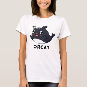 Orcat Funny Cat Orca Pub T-Shirt