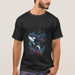 Orcawal Fisch Lieblingstier Fan Orca Liebling T-Shirt