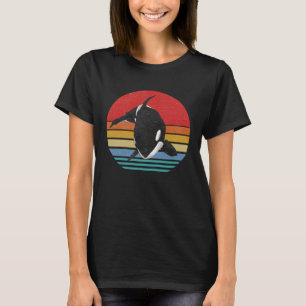 Orcawal Retro-Vintage-Tiere für Schüler studieren T-Shirt