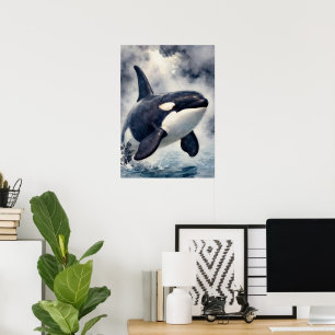 Orcawellige Wellen, Poster