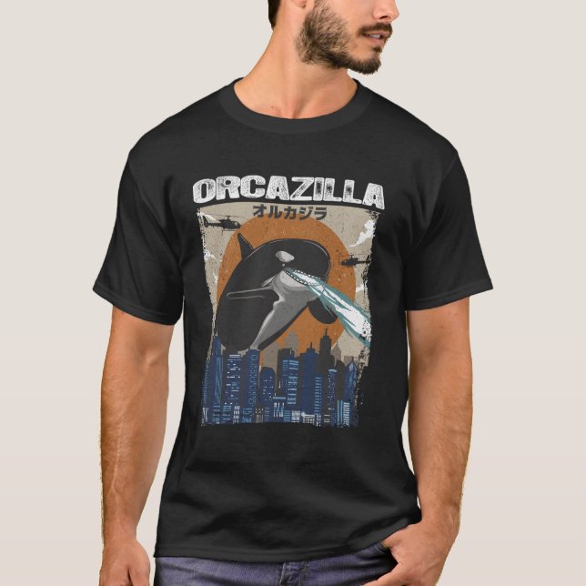 Orcazilla T-Shirt (Vorderseite)