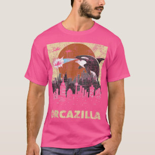 OrcazillaWhale Lover Ocean Marine Biologe Whales T-Shirt