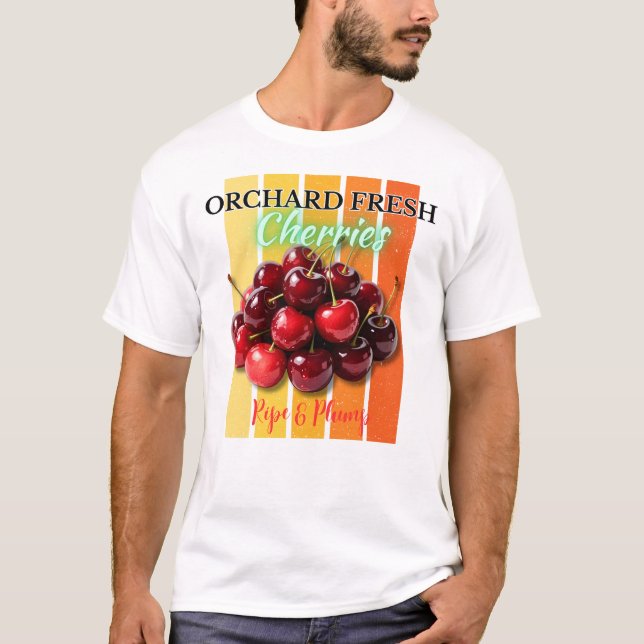 Orchard Frische Kirschen - Reif & Plumpf T-Shirt (Vorderseite)