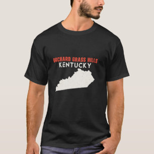 Orchard Grass Hills Kentucky USA Staat America Tra T-Shirt