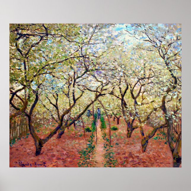 Orchard in Bloom Poster (Vorne)