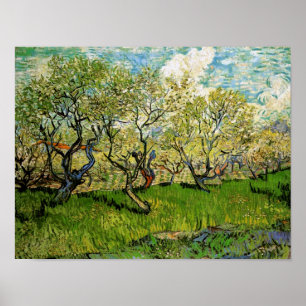 Orchard in Blossom Amsterdam Van Gogh Poster