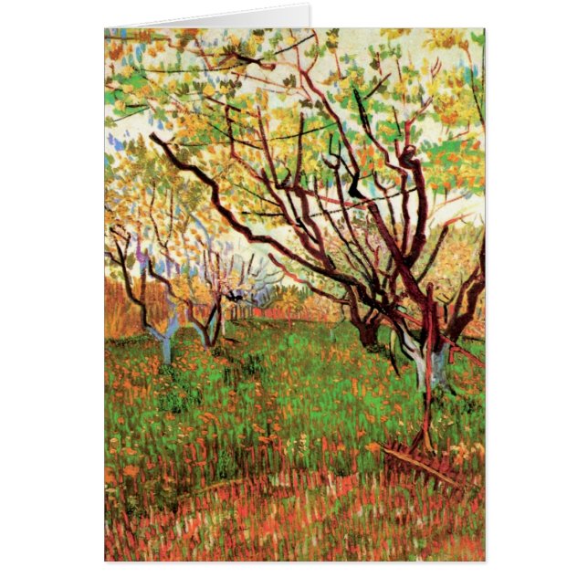 Orchard in Blossom von Vincent van Gogh (Vorne)