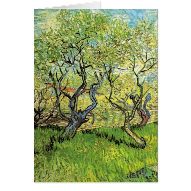 Orchard in Blossom von Vincent van Gogh (Vorne)