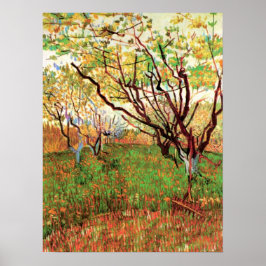Orchard in Blossom von Vincent van Gogh Poster