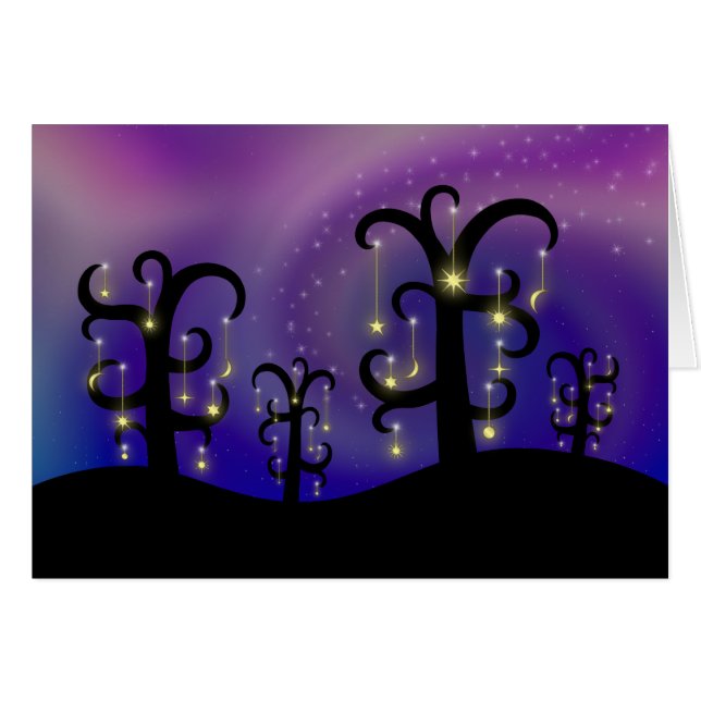 Orchard of Stars Card (Vorderseite (Horizontal))