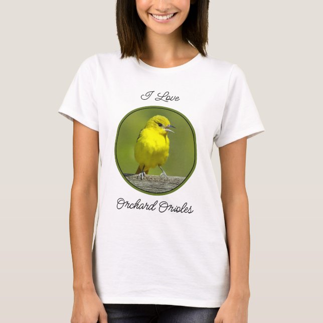 Orchard Oriole - Original Foto T-Shirt (Vorderseite)