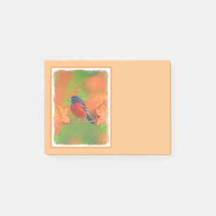 Orchard Oriole Songbird Malerei Original Bird Art Post-it Klebezettel