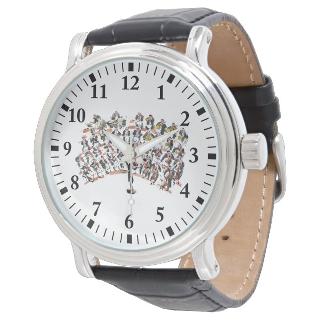 Orchester Armbanduhr (Schrägansicht)