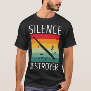 Orchester Woodwind Zitat zum Holzblasinstrument T-Shirt