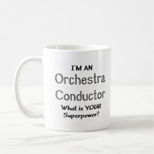 Orchesterdirigent Kaffeetasse