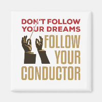 Orchestra Conductor Funny folgen Sie Ihrem Leiter
