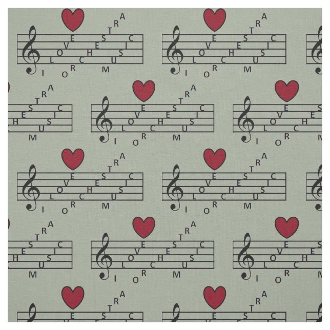 Orchestra Music Fabric Stoff (Muster)