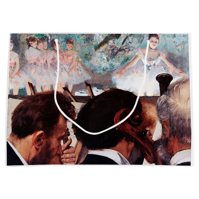 Orchestra Musicians, Edgar Degas Große Geschenktüte (Vorderseite)
