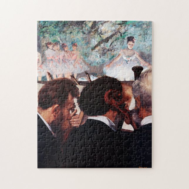 Orchestra Musicians, Edgar Degas Puzzle (Vertikal)