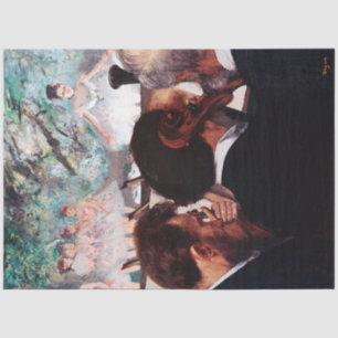 Orchestra Musicians, Edgar Degas Seidenpapier