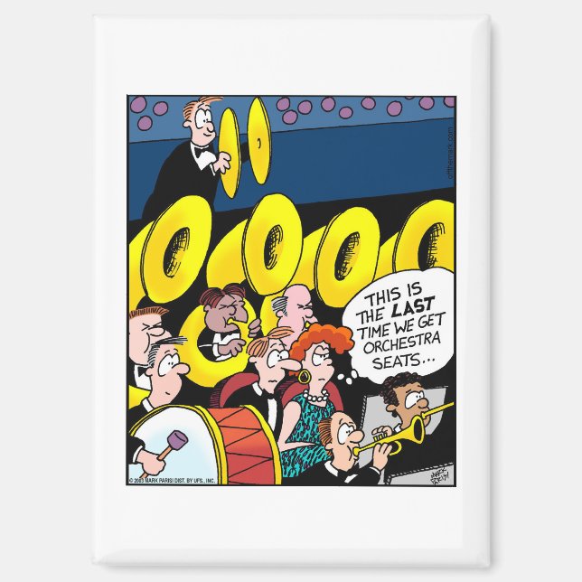 Orchestra Seats Magnet (Vorderseite)