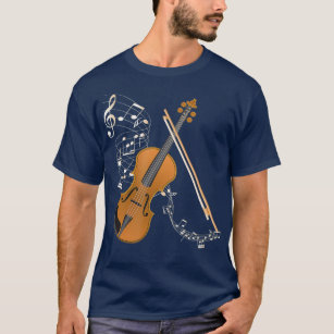 Orchestra Violin Player Geschenk Musikinstrument T-Shirt