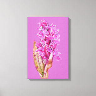 Orchid Art Blume lila rosa Leinwand