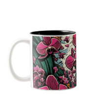 Orchid Art Design Tasse