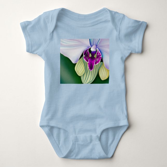 Orchid Beauty Baby Strampler (Vorderseite)
