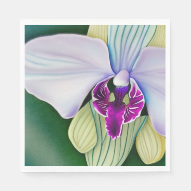 Orchid Beauty Serviette (Vorderseite)