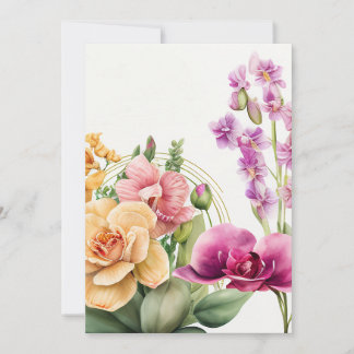 Orchid Blast Einladung