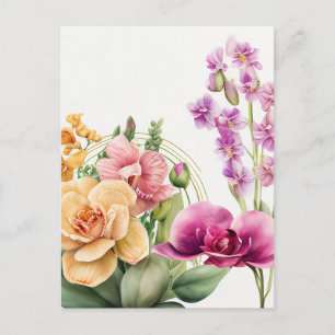 Orchid Blast Postkarte