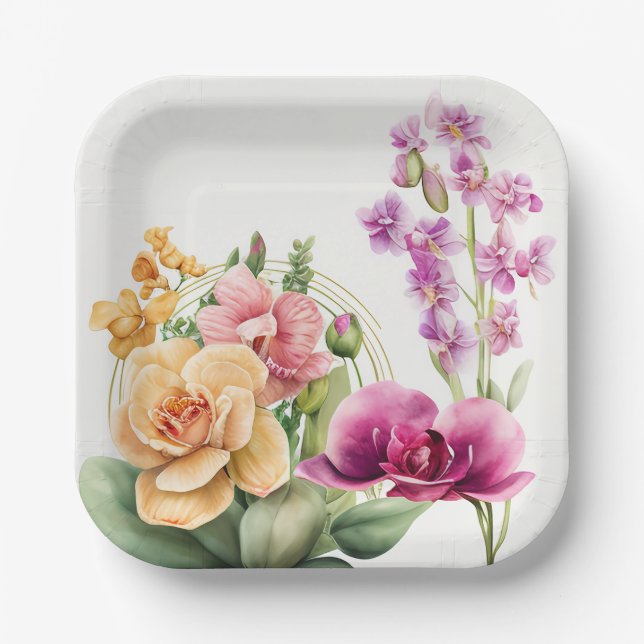Orchid Blast Teller (Vorderseite)
