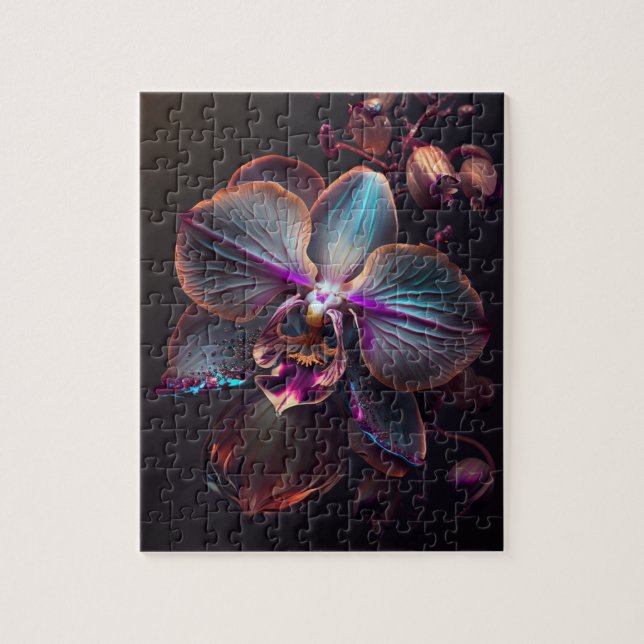 Orchid Blossom Puzzle (Vertikal)
