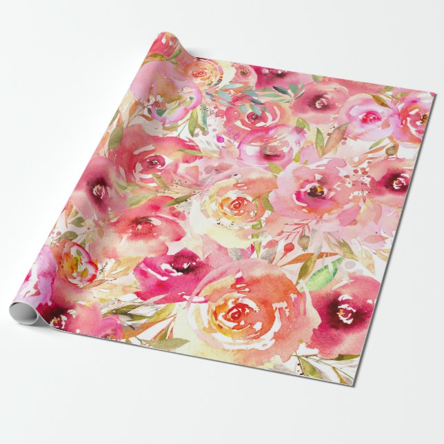 Orchid-Blume Geschenkpapier (Ungerollt)