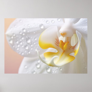 Orchid Blume Petal Nature Serene Calm Poster