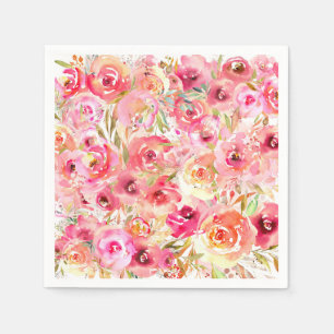 Orchid-Blume Serviette