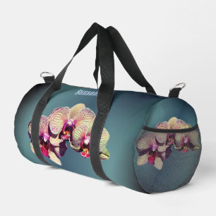 Orchid Blume Trio Personalisiert Duffle Bag