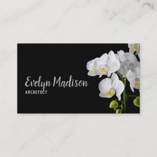 Orchid - Blume Visitenkarte