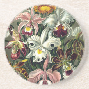 Orchid Botanic Print Untersetzer