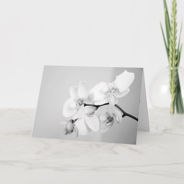 Orchid Einladung (Vorderseite)