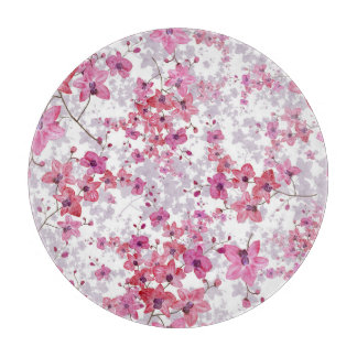 Orchid: Einmalige rote Schönheit. Schneidebrett